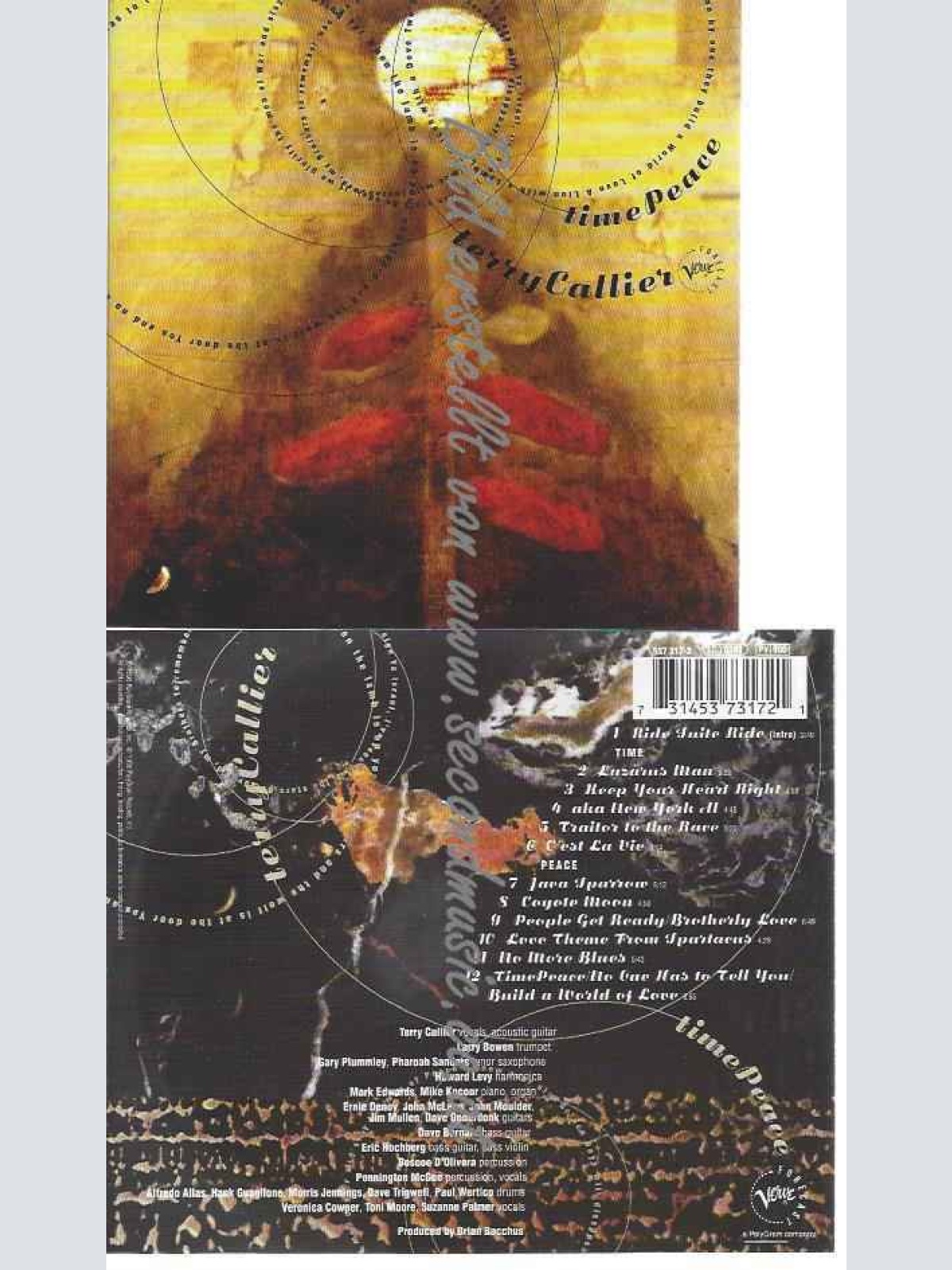 CD--Terry Callier  | --Time Peace
