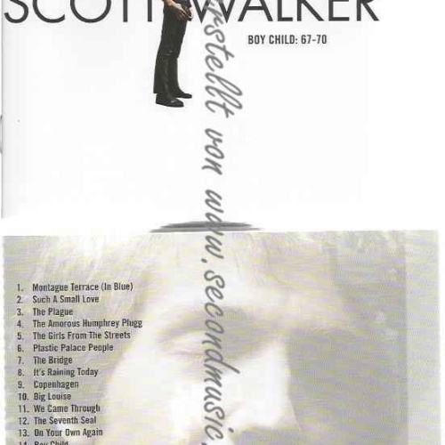 CD--Scott Walker | --Boy Child: -