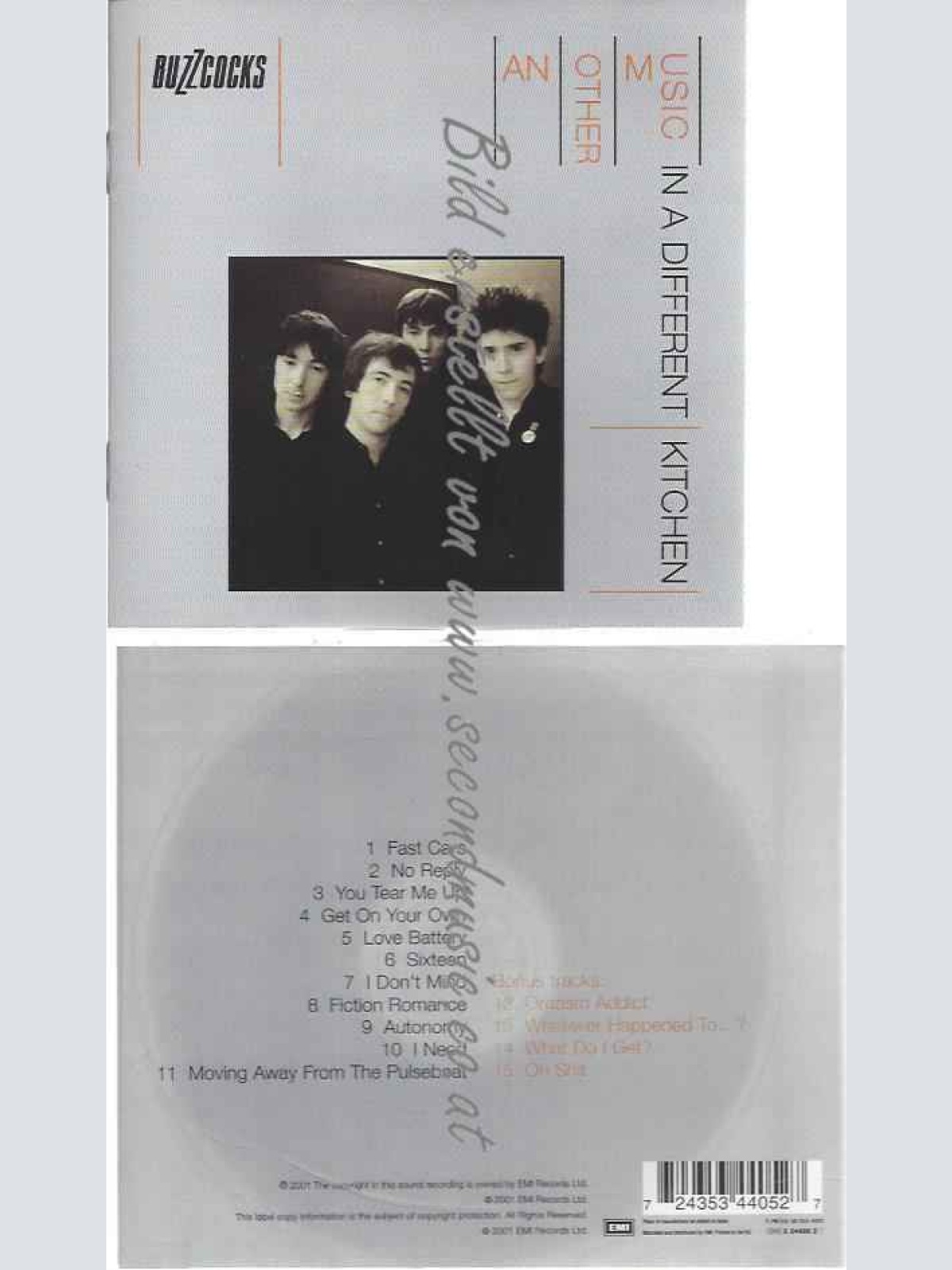 CD--Buzzcocks | --Another Music in a Different Kitchen