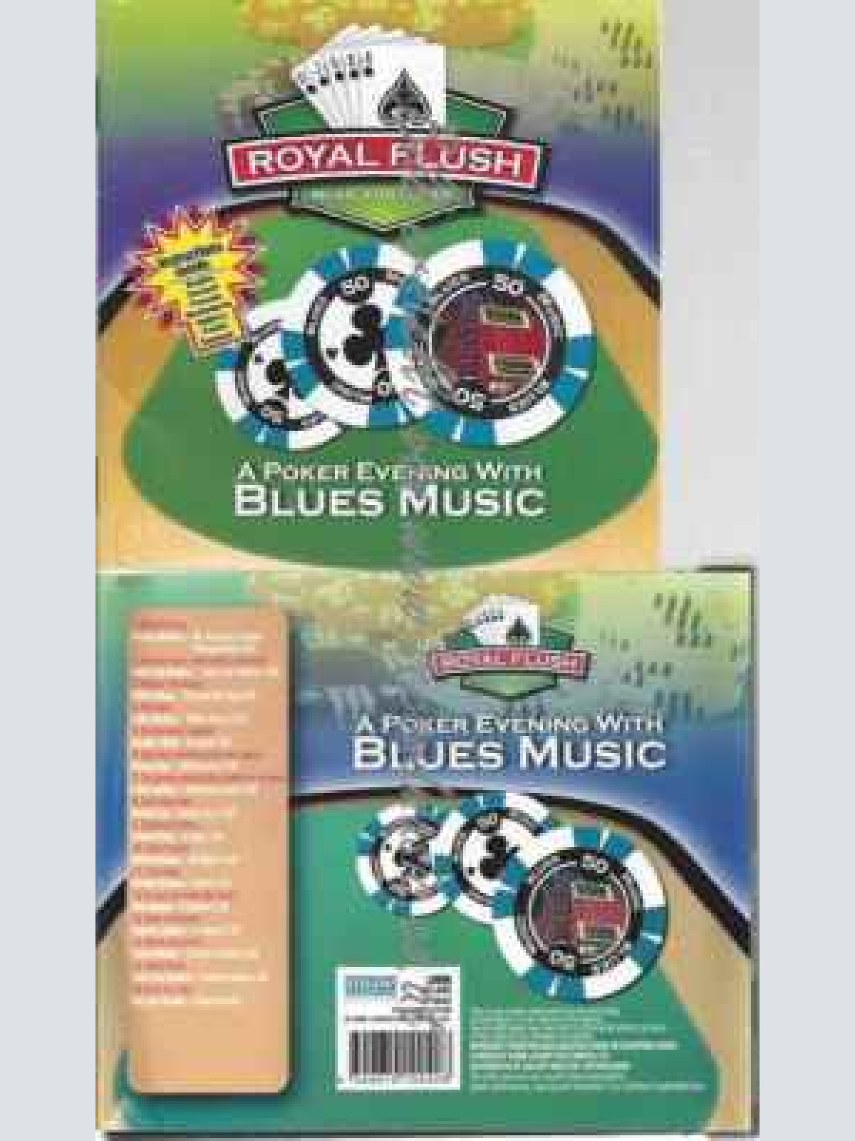 CD-- A Poker Evening With Blues Music