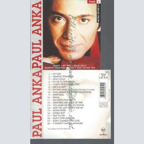 CD--PAUL ANKA--THE COLLECTION