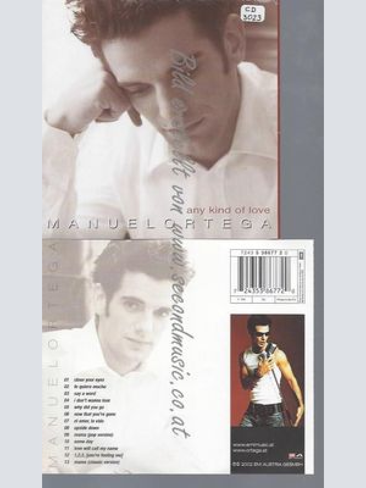 CD--ORTEGA,MANUEL--ANY KIND OF LOVE