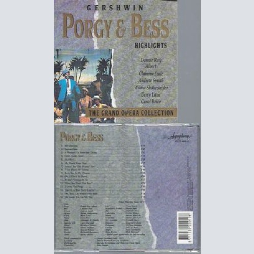 CD--ROY ALBERT DONNIE UND DALE CLAMMA--GERSHWIN: PORGY & BESS HIGHLIGHTS | UK IM