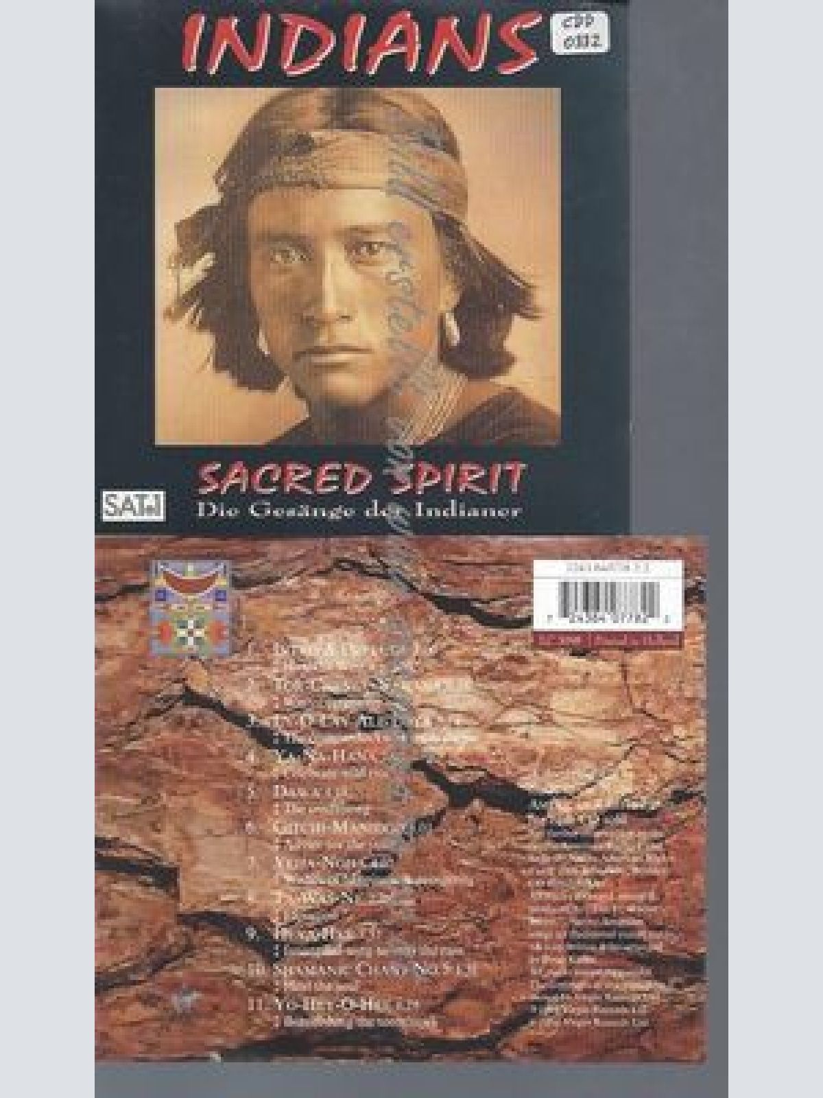 CD--SACRED SPIRITS UND INDIANS--INDIANS