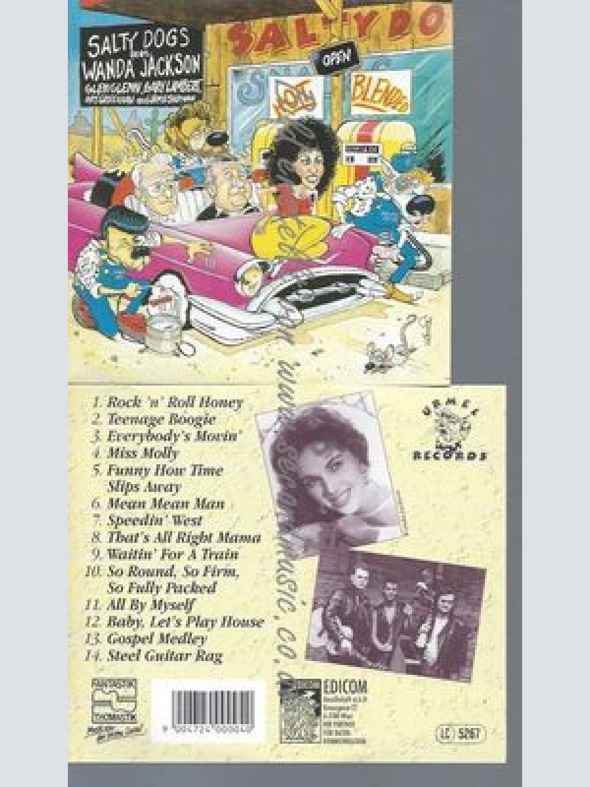 CD--SALTY DOGS--HOT BLENDED