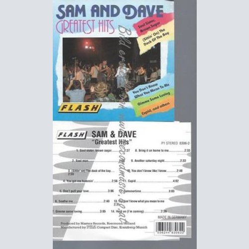 CD--SAM AND DAVE GREATEST HITS