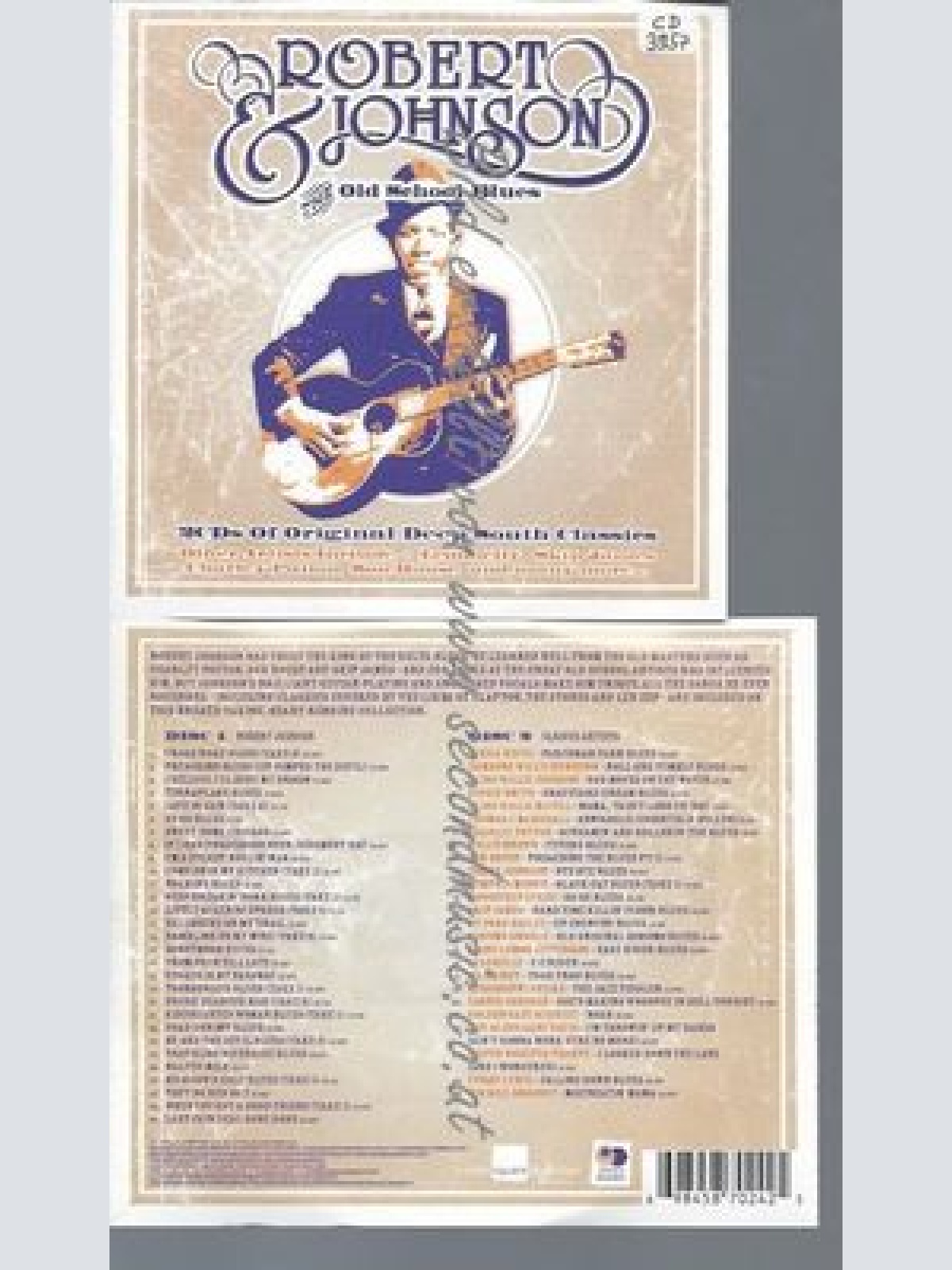 CD--ROBERT JOHNSON--OLD SCHOOL BLUES | DOPPEL-CD