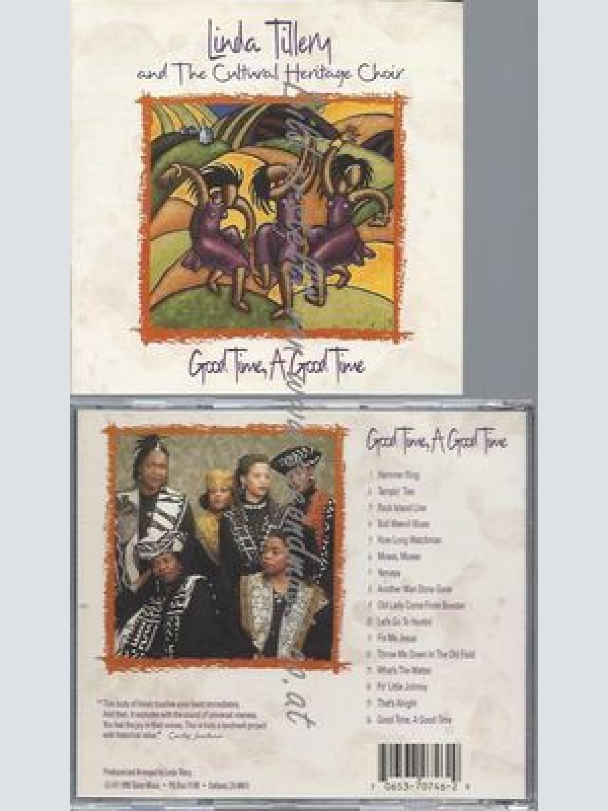 CD--LINDA TILLERY & THE CULTURAL HERITAGE CHOIR UND LINDA TILLERY--GOOD TIME A G