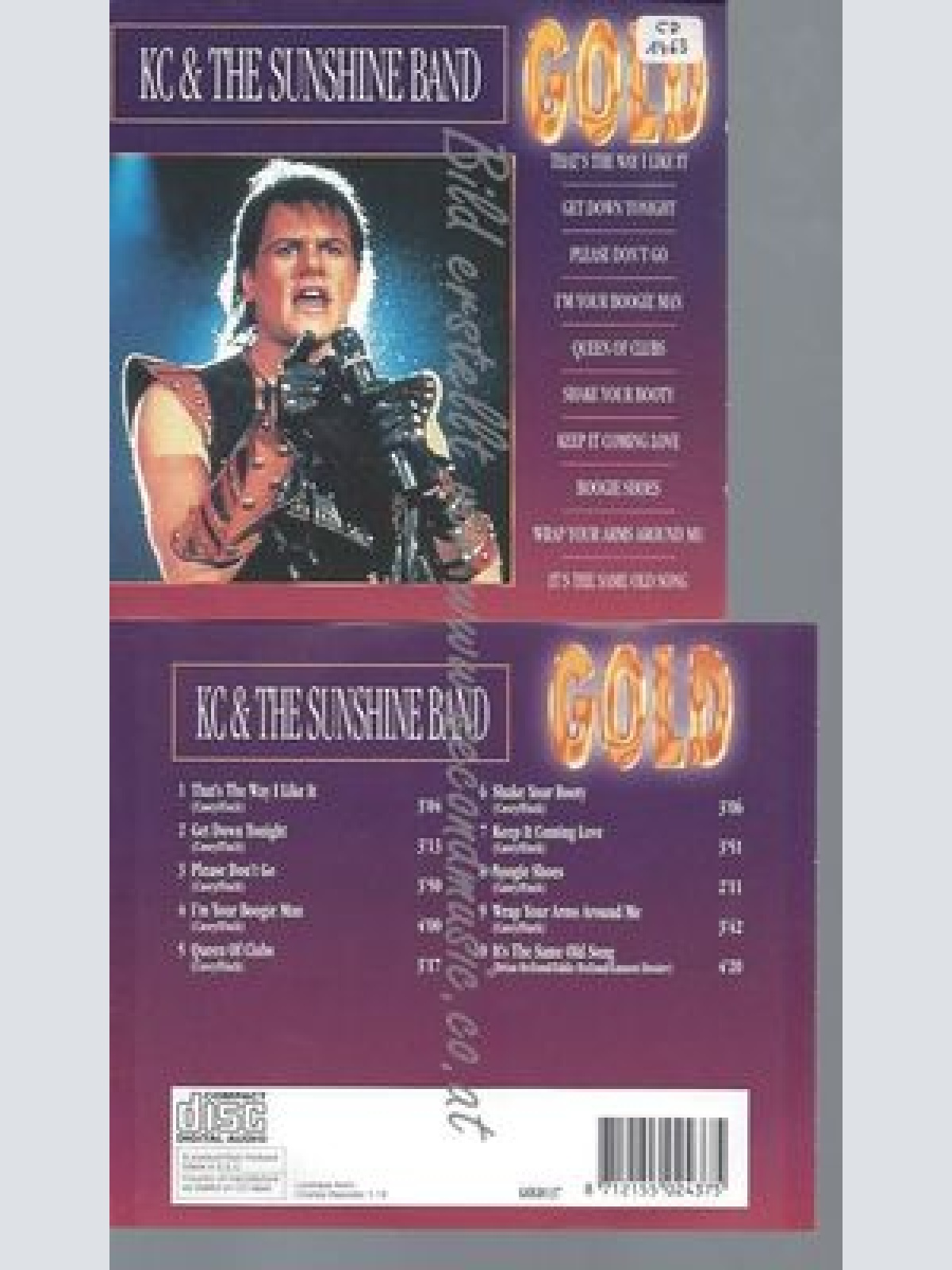 CD--K.C. & THE SUNSHINE BAND--KC & THE SUNSHINE BAND