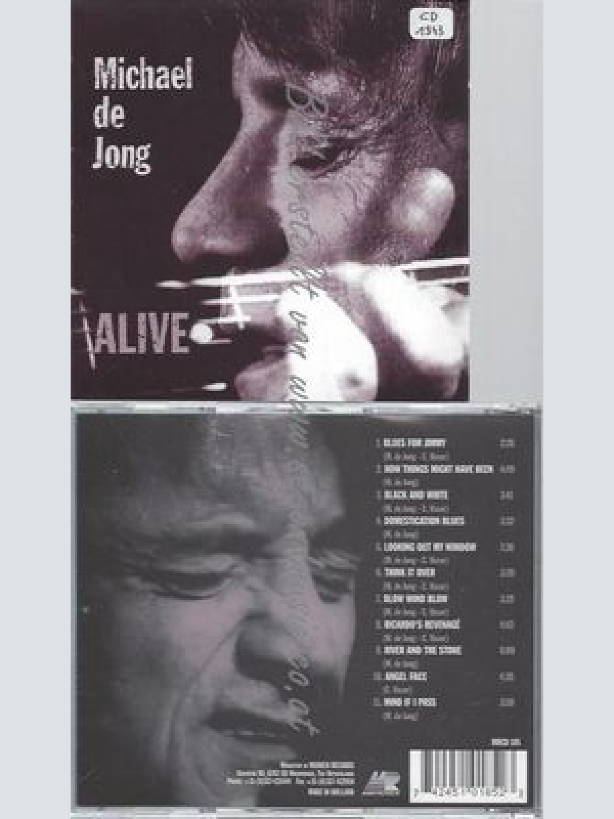CD--MICHAEL DE JONG--ALIVE