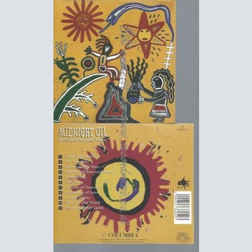CD--MIDNIGHT OIL--EARTH AND SUN AND MOON