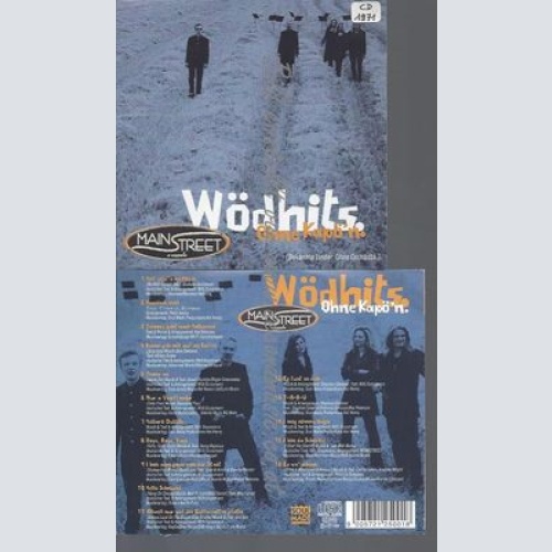 CD--MAIN STREET A CAPPELLA UND MAIN STREET--WÖDHITS OHNE KAPÖ'N
