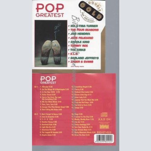 CD--VARIOUS--DOUBLE GOLD-POP GREATEST | DOPPEL-CD
