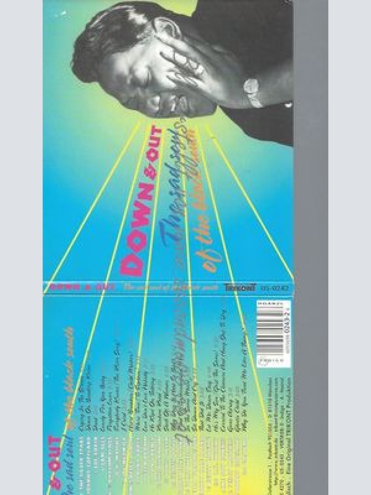 CD--VARIOUS--DOWN & OUT-THE SAD SOUL OF THE BLACK SOUTH