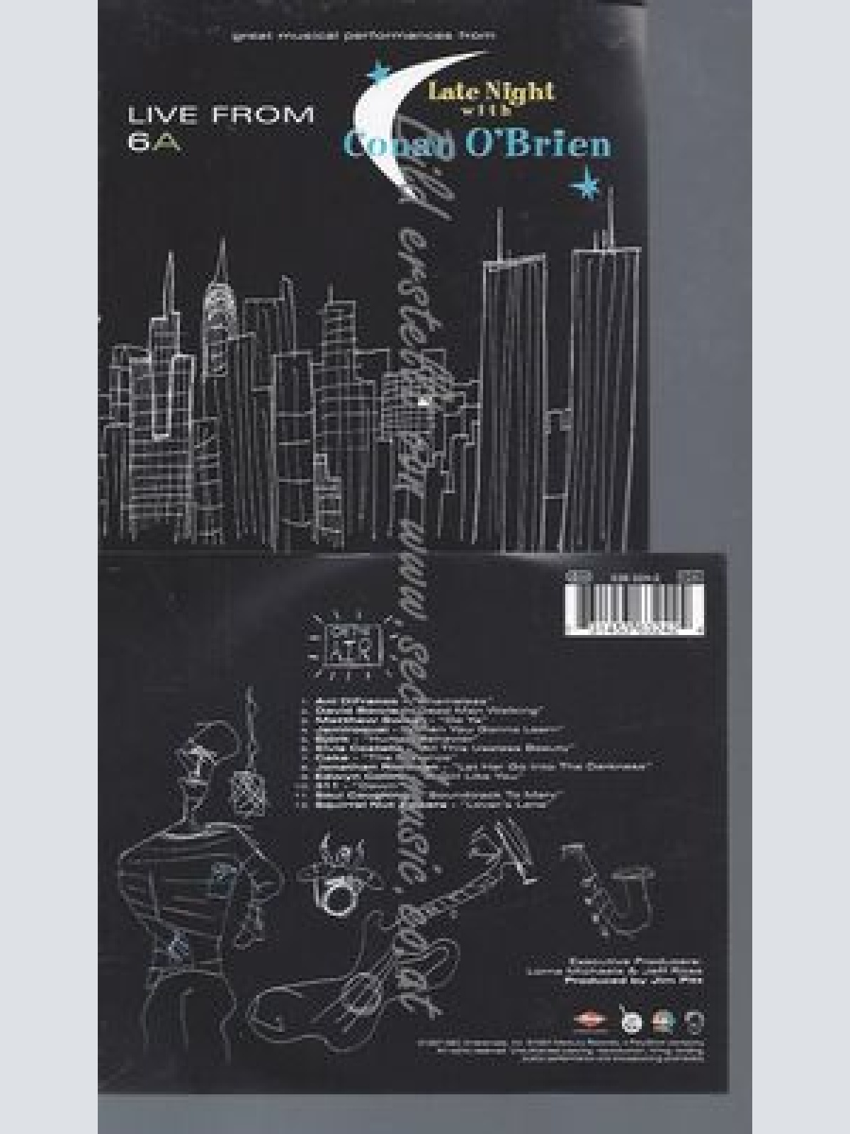 CD--VARIOUS--LIVE FROM 6A - LATE NIGHT WITH CONAN O'BRIEN