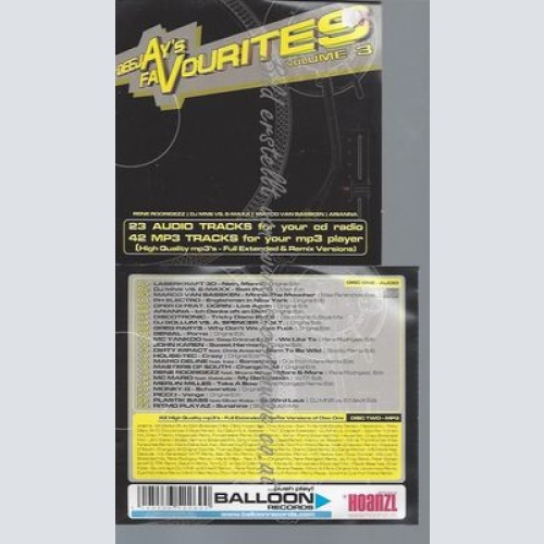 CD--VARIOUS--DEEJAYS FAVOURITES VOL.3 | DOPPEL-CD