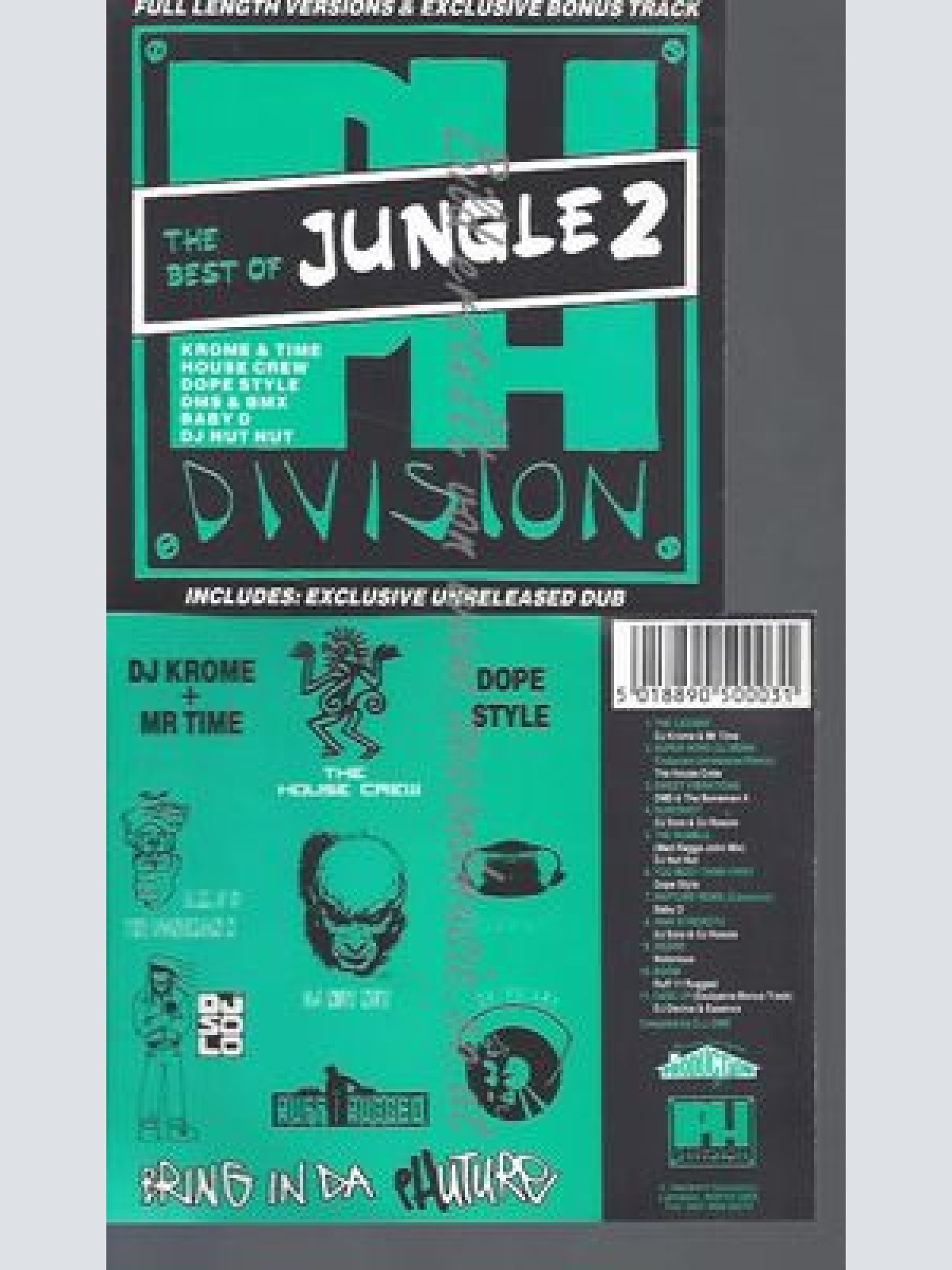 CD--VARIOUS ARTISTS--BEST OF JUNGLE VOL.2 | IMPORT