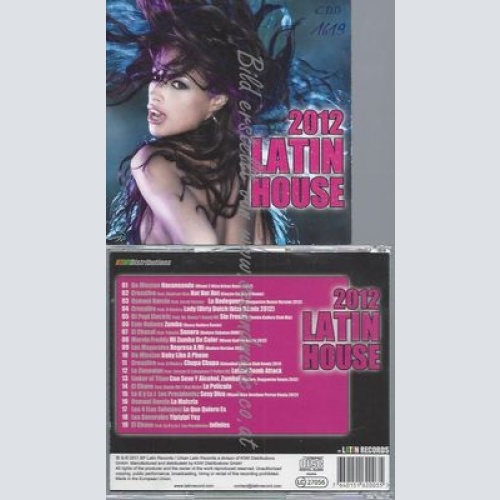 CD--VARIOUS UND A--LATIN HOUSE 2012