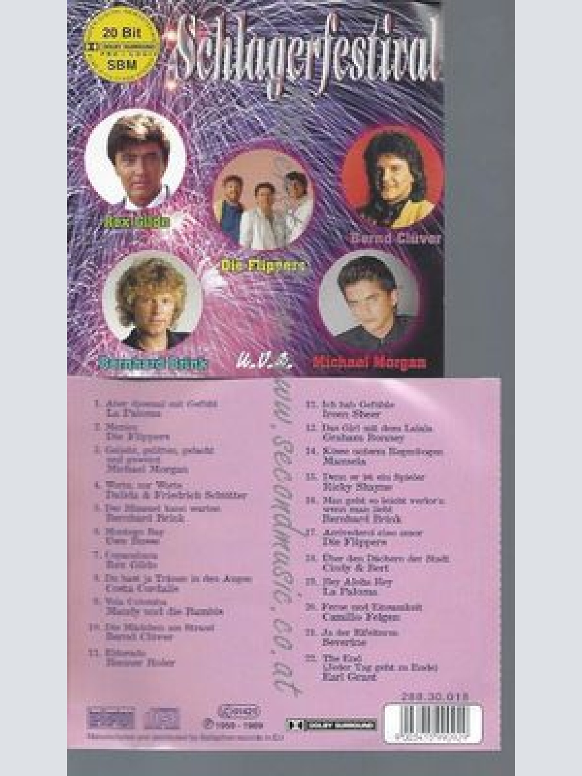 CD--VARIOUS--SCHLAGERFESTIVAL