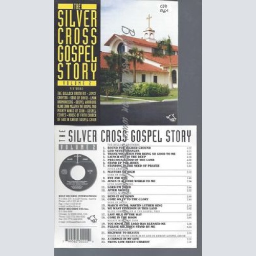 CD--VARIOUS--SILVER CROSS GOSPEL,VOL.