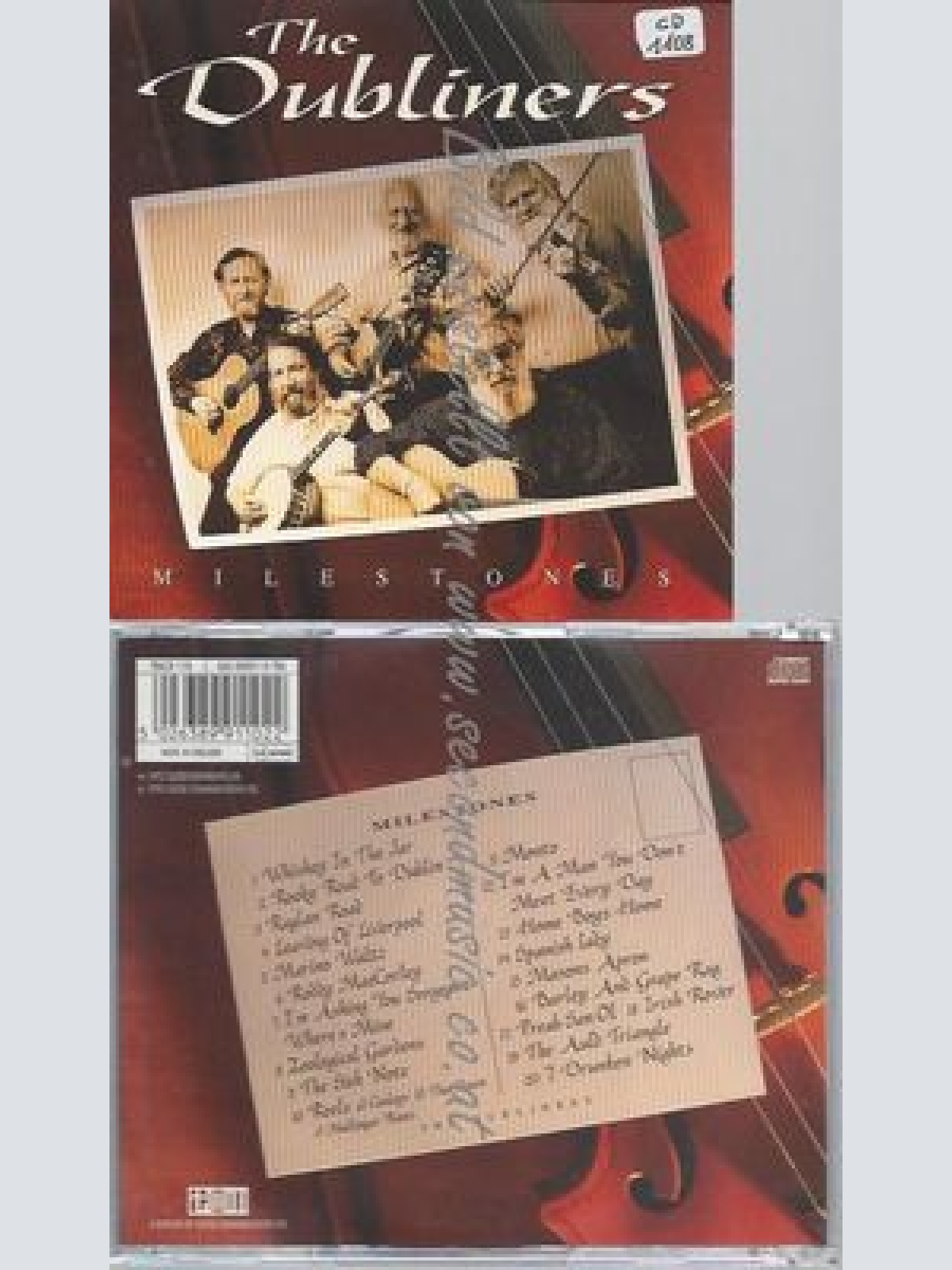 CD--THE DUBLINERS--MILESTONES