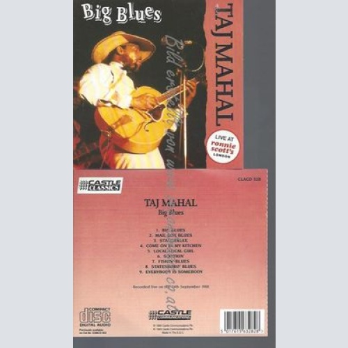 CD--TAJ MAHAL--BIG BLUES