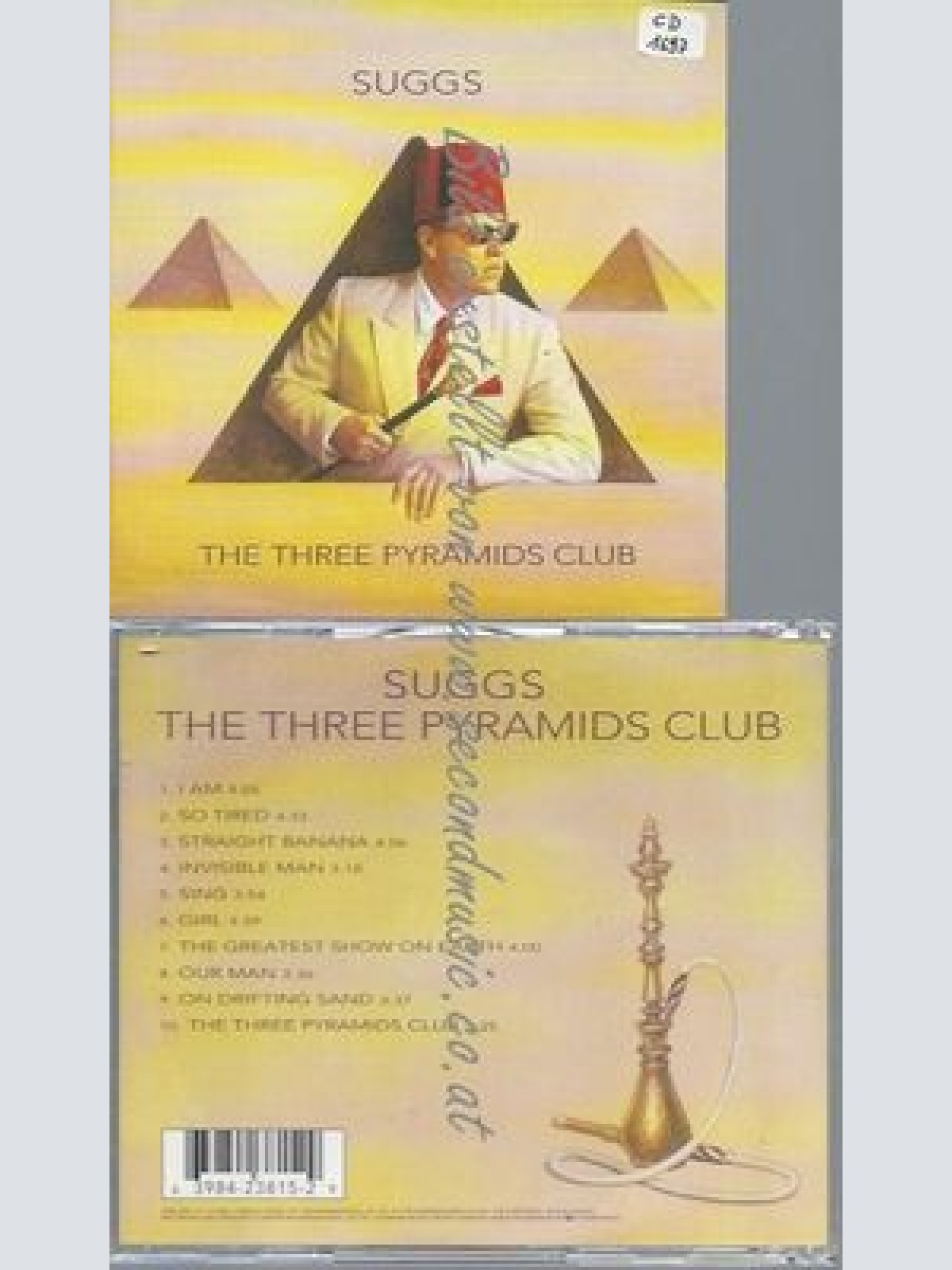 CD--SUGGS--THE THREE PYRAMIDS CLUB