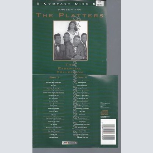 CD--THE PLATTERS--THE ESSENTIAL COLLECTION -CD-