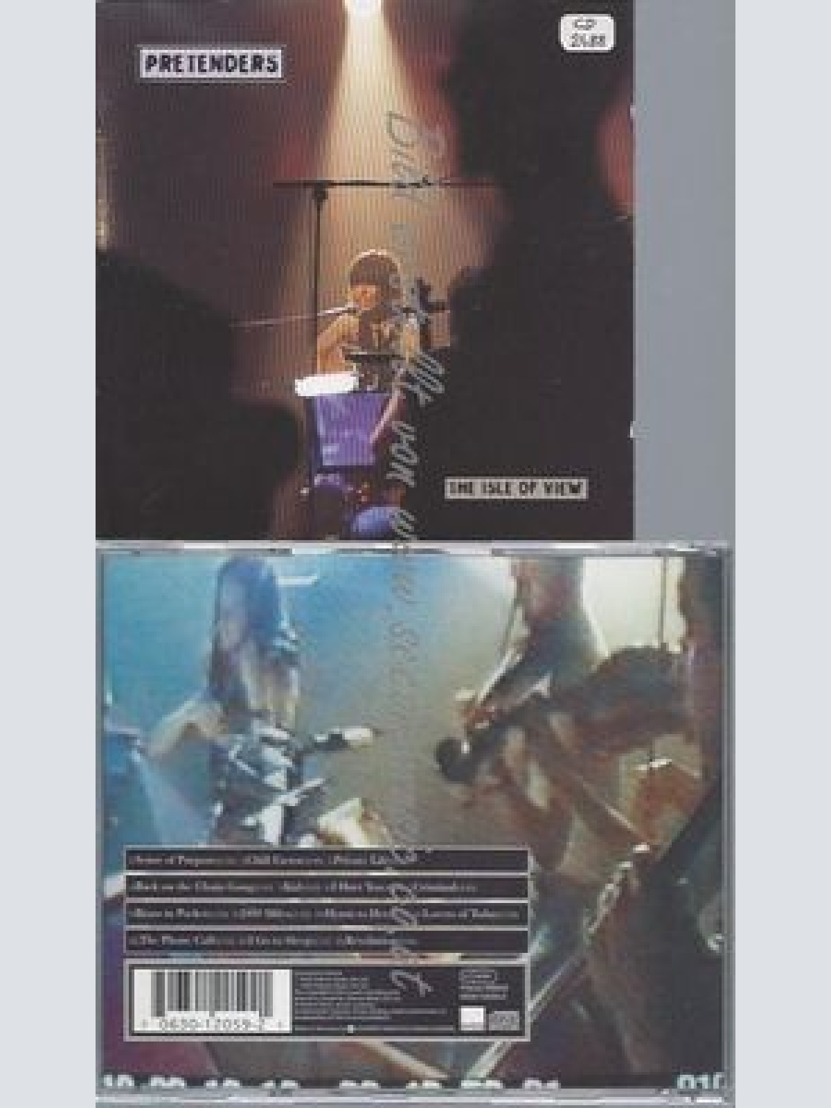 CD--THE PRETENDERS--LIVE FROM THE ISLE OF VIEW