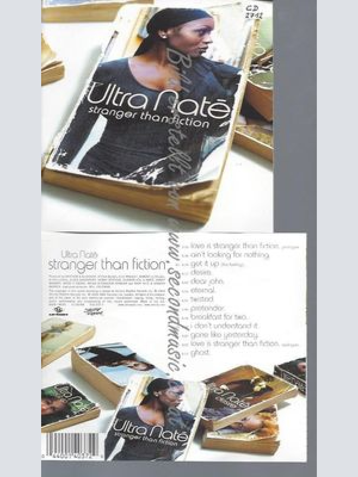 CD--ULTRA NATE--STRANGER THAN FICTION