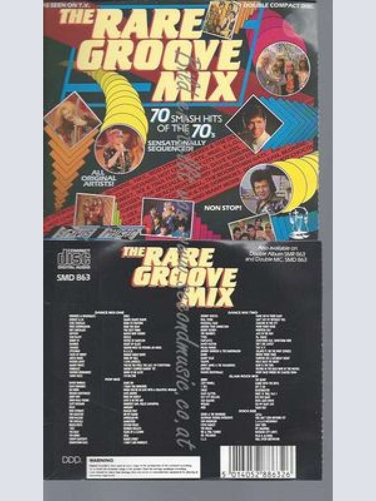 CD--THE RARE GROOVE MIX--70 SMASH HITS OF THE 70s