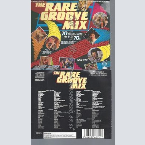 CD--THE RARE GROOVE MIX--70 SMASH HITS OF THE 70s