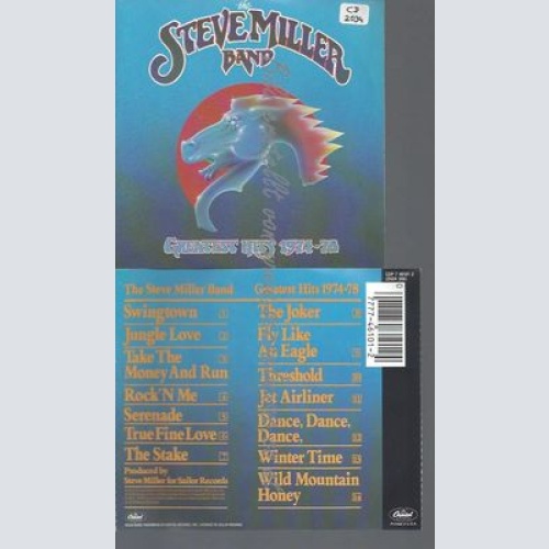 CD--THE STEVE MILLER BAND--GREATEST HITS: -