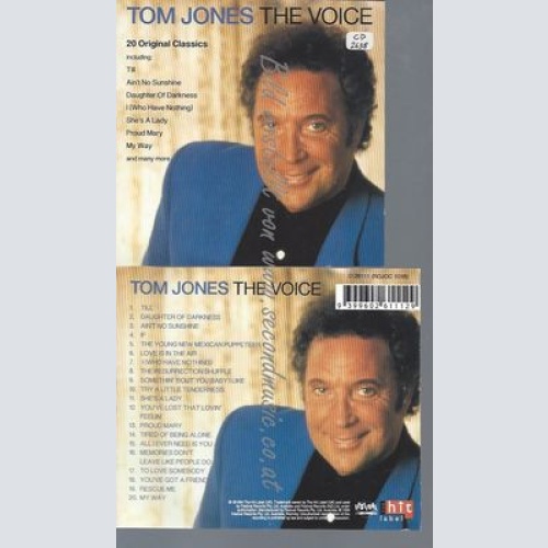 CD--TOM JONES--THE VOICE -COMPIL OZ- TITRES-