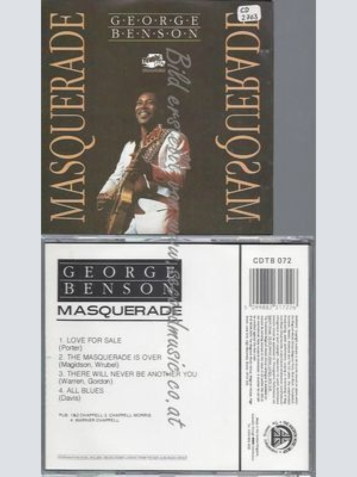 CD--GEORGE BENSON--MASQUERADE | IMPORT
