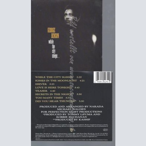 CD--GEORGE BENSON--WHILE THE CITY SLEEPS