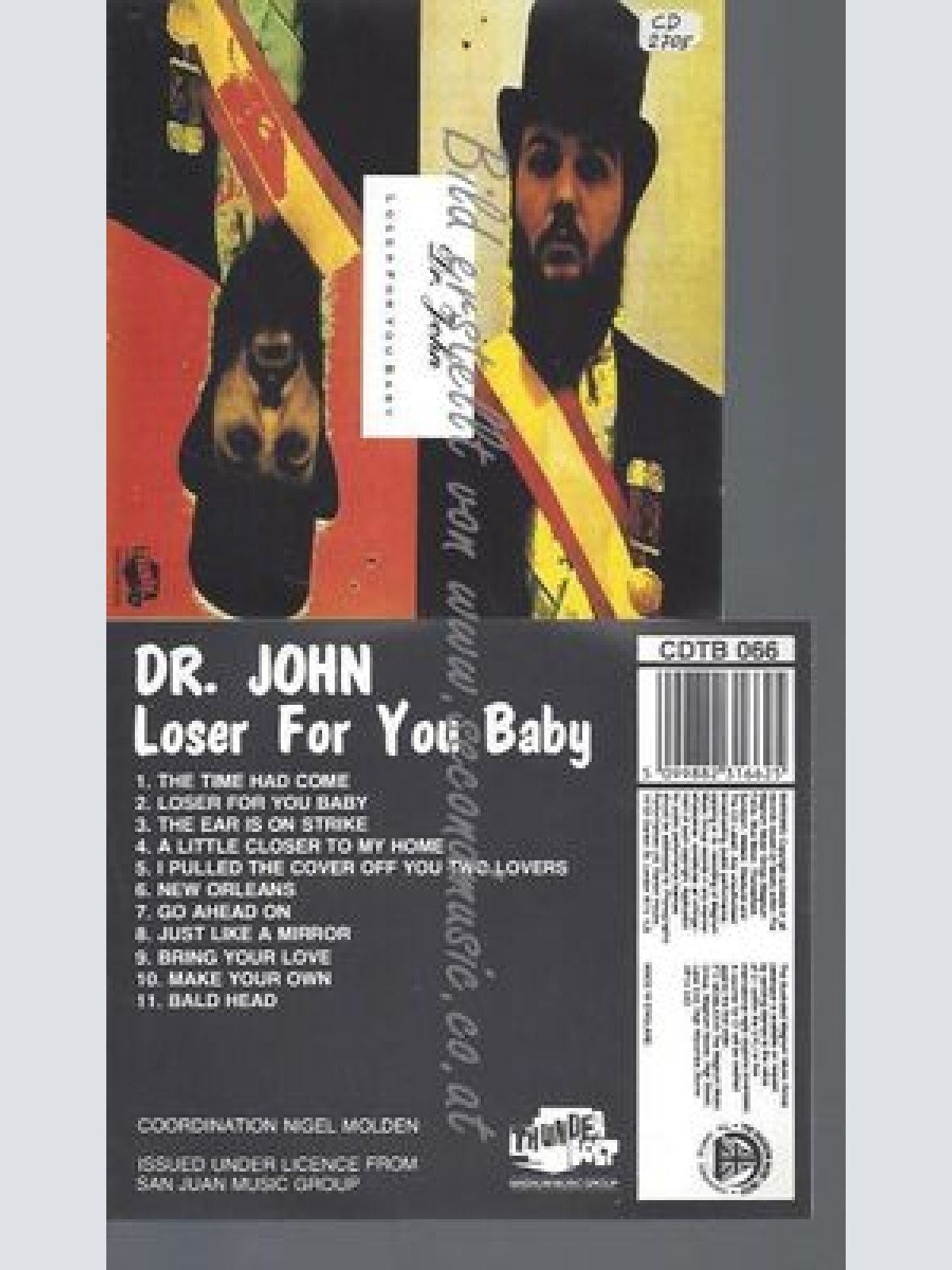 CD--DR. JOHN--LOSER FOR YOU BABY | IMPORT