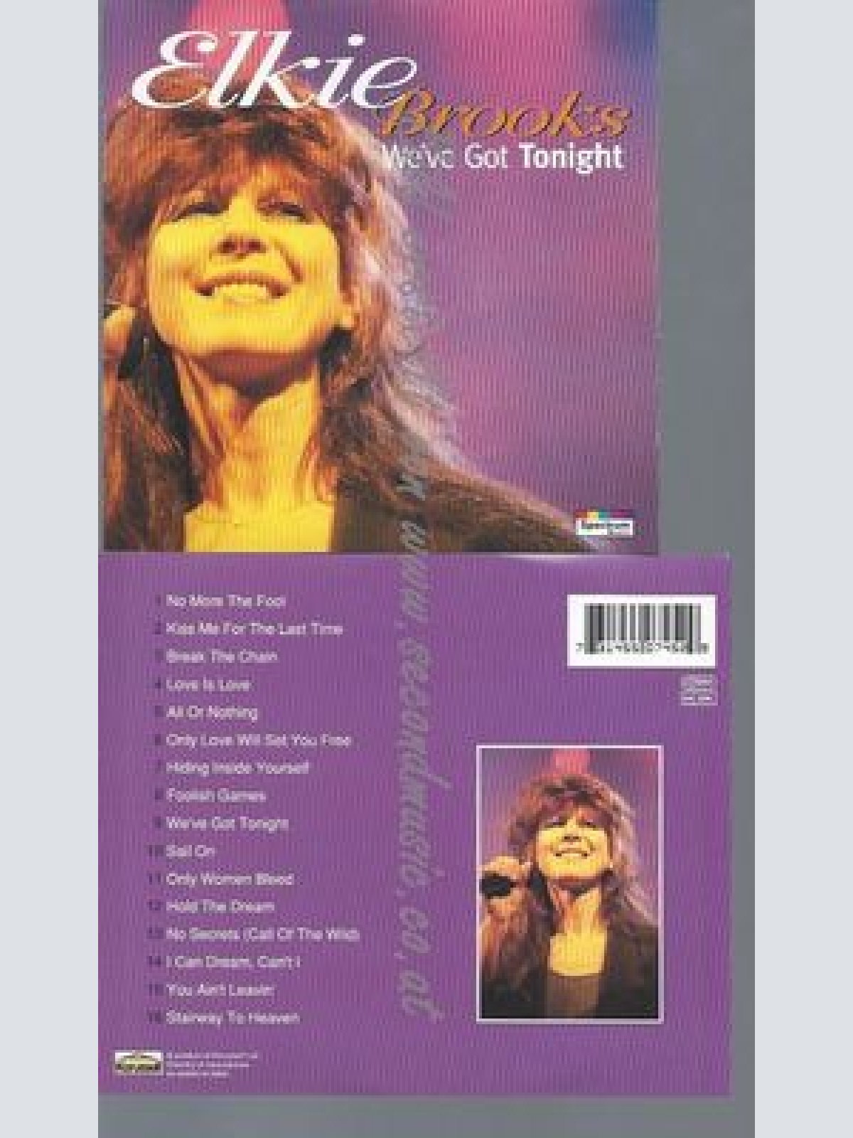 CD--ELKIE BROOKS--WE'VE GOT TONIGHT