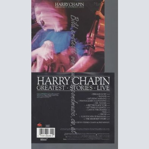 CD--HARRY CHAPIN--GREATEST STORIES