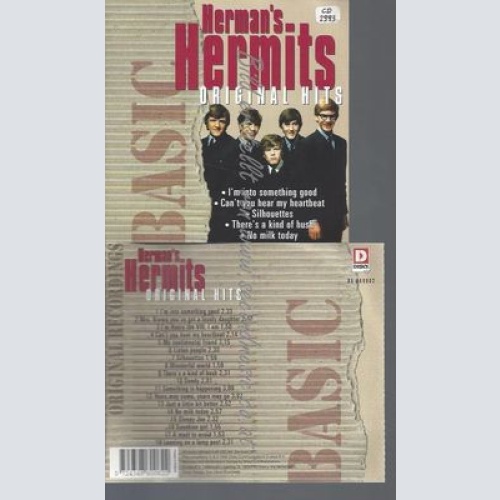 CD--HERMAN'S HERMITS--BASIC ORIGINAL HITS