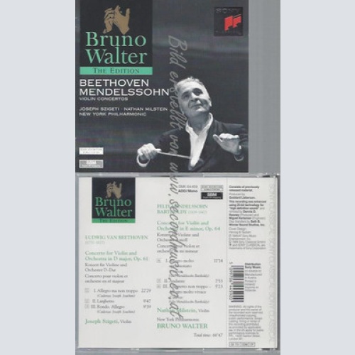 CD-Violkon.Op.61,Op.641994 von Walter,Bruno . und Szigeti,J.