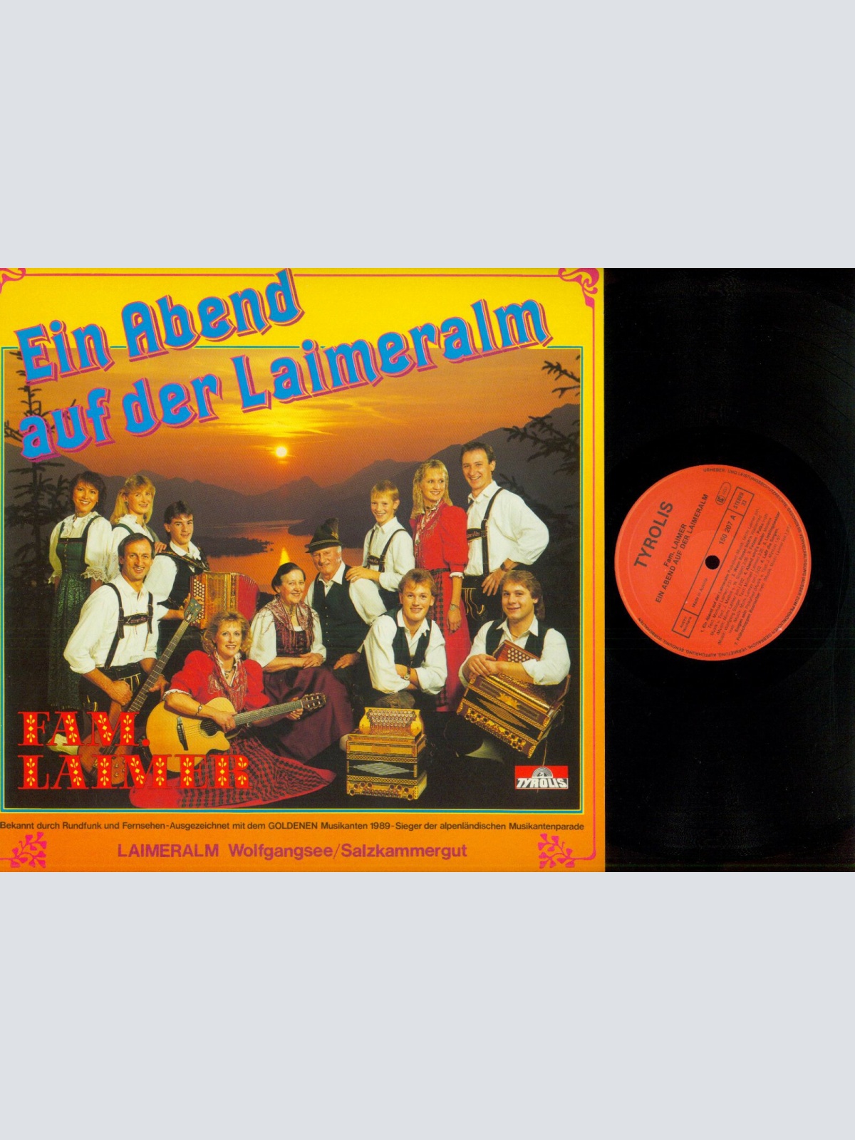 LP--Fam Laimer --  Ein Abend auf der Laimeralm  // NM