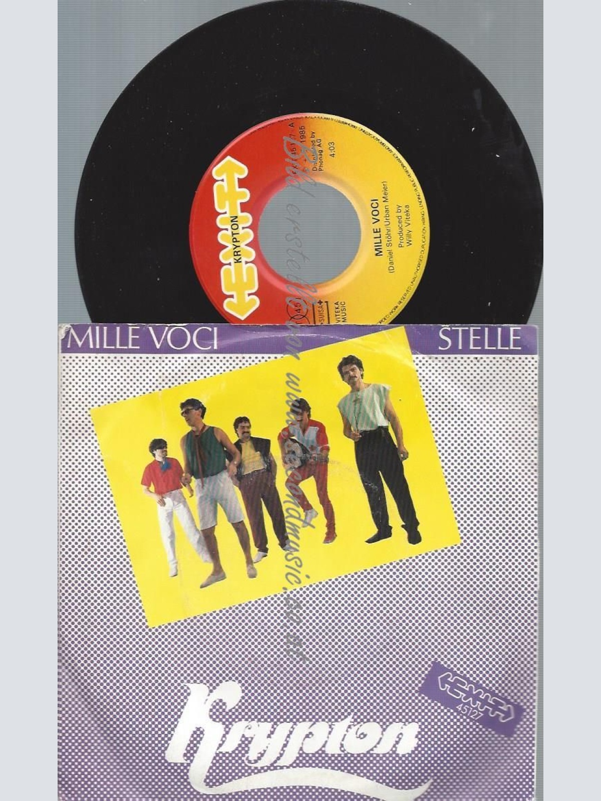 7"   Krypton   – Mille Voci