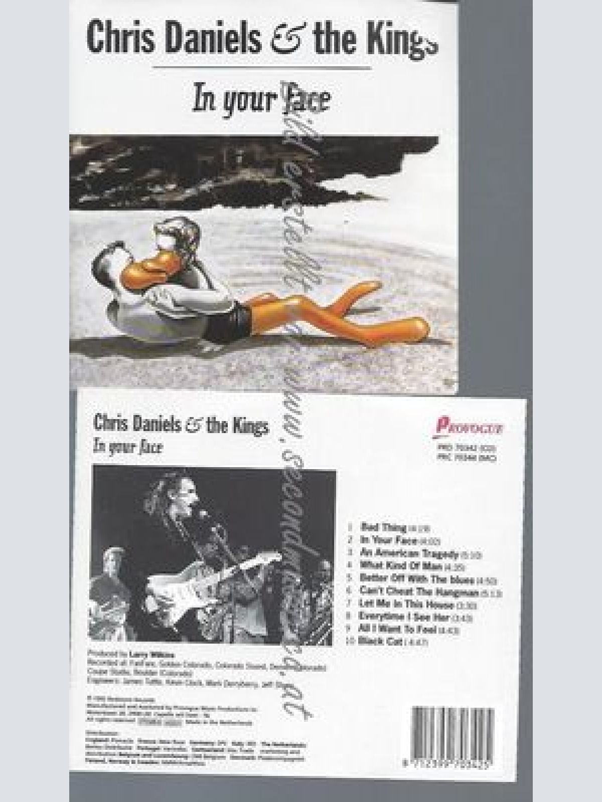 CD--CHRIS DANIELS & THE KINGS--IN YOUR FACE