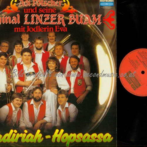 LP--Adi Pötscher Und Seine Linzer Buam -- Holladiriah Hopsassa / NM /