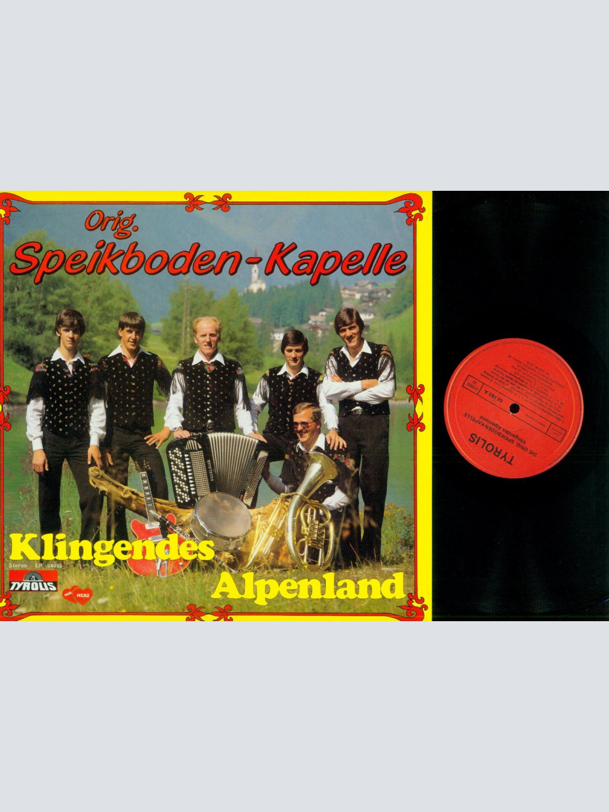 LP--Orig. Speikboden Kapelle – Klingendes Alpenland  // NM