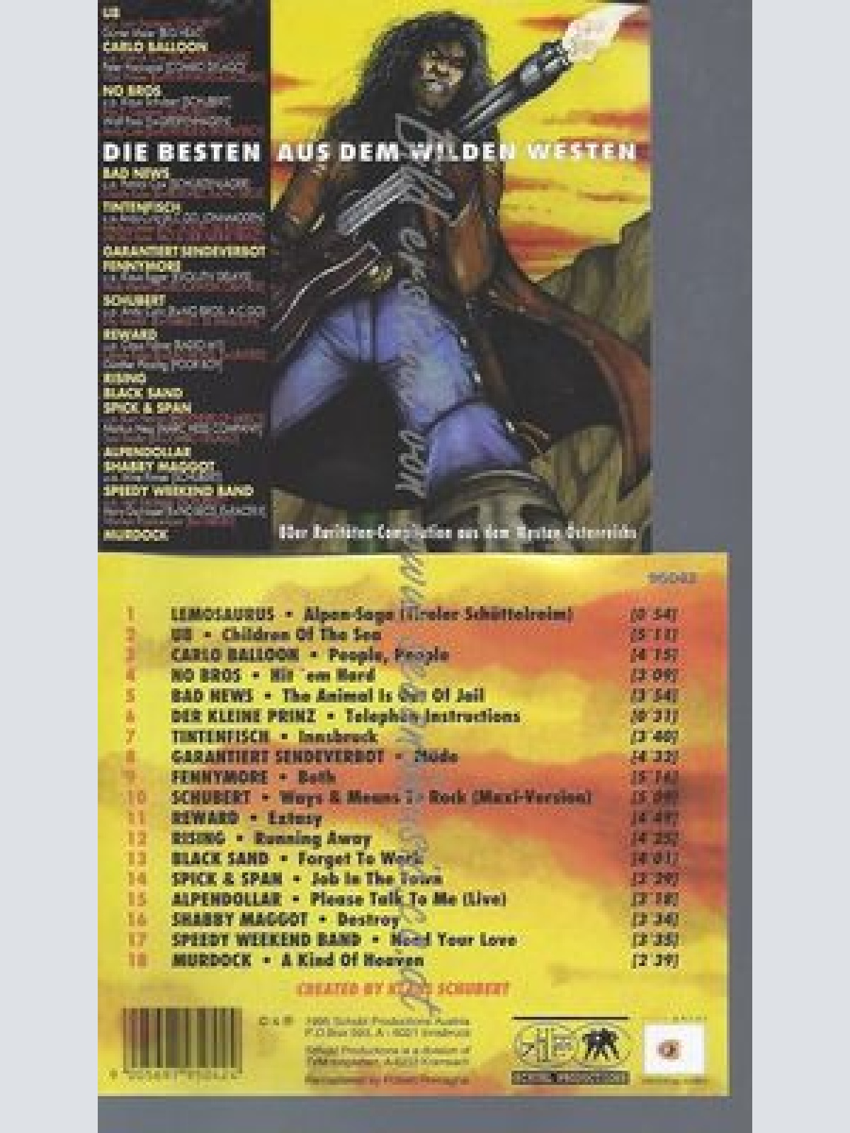 CD-- DIVERSE--DIE BESTEN AUS DEM WILDEN WESTEN//U8 //NO BROS