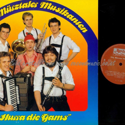 LP-- Orig. Mürztaler Musikanten --Hurra die Gams / NM /