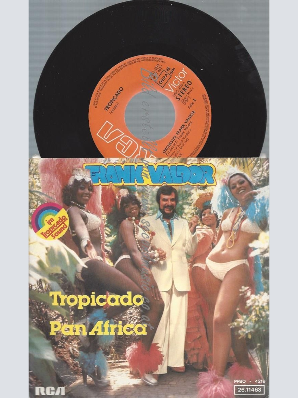 7"  Frank Valdor  Tropicado // MIT PLATTENPASS