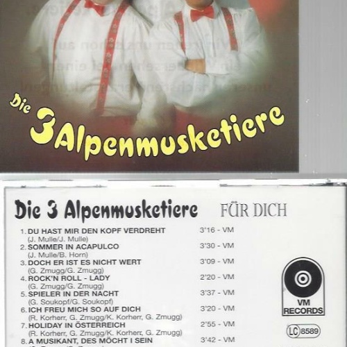 CD--Die Alpenmusketiere-- Für Dich